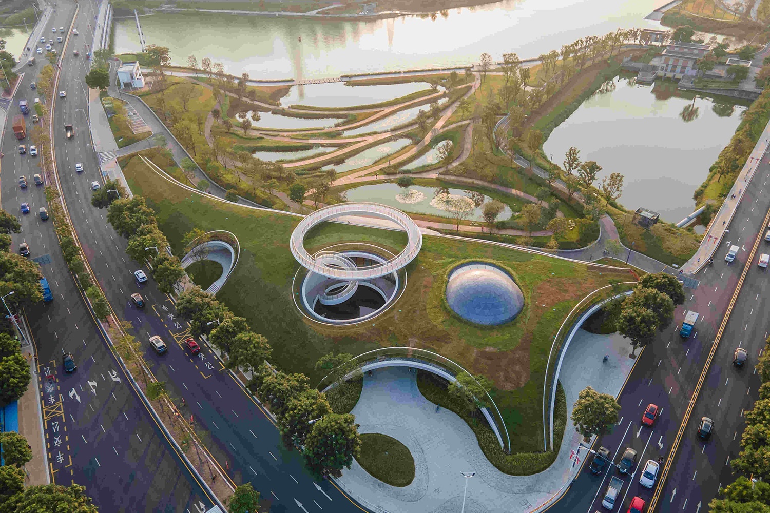 深圳茅洲河丨时代装饰水生态综合治理及景观提升标杆工程